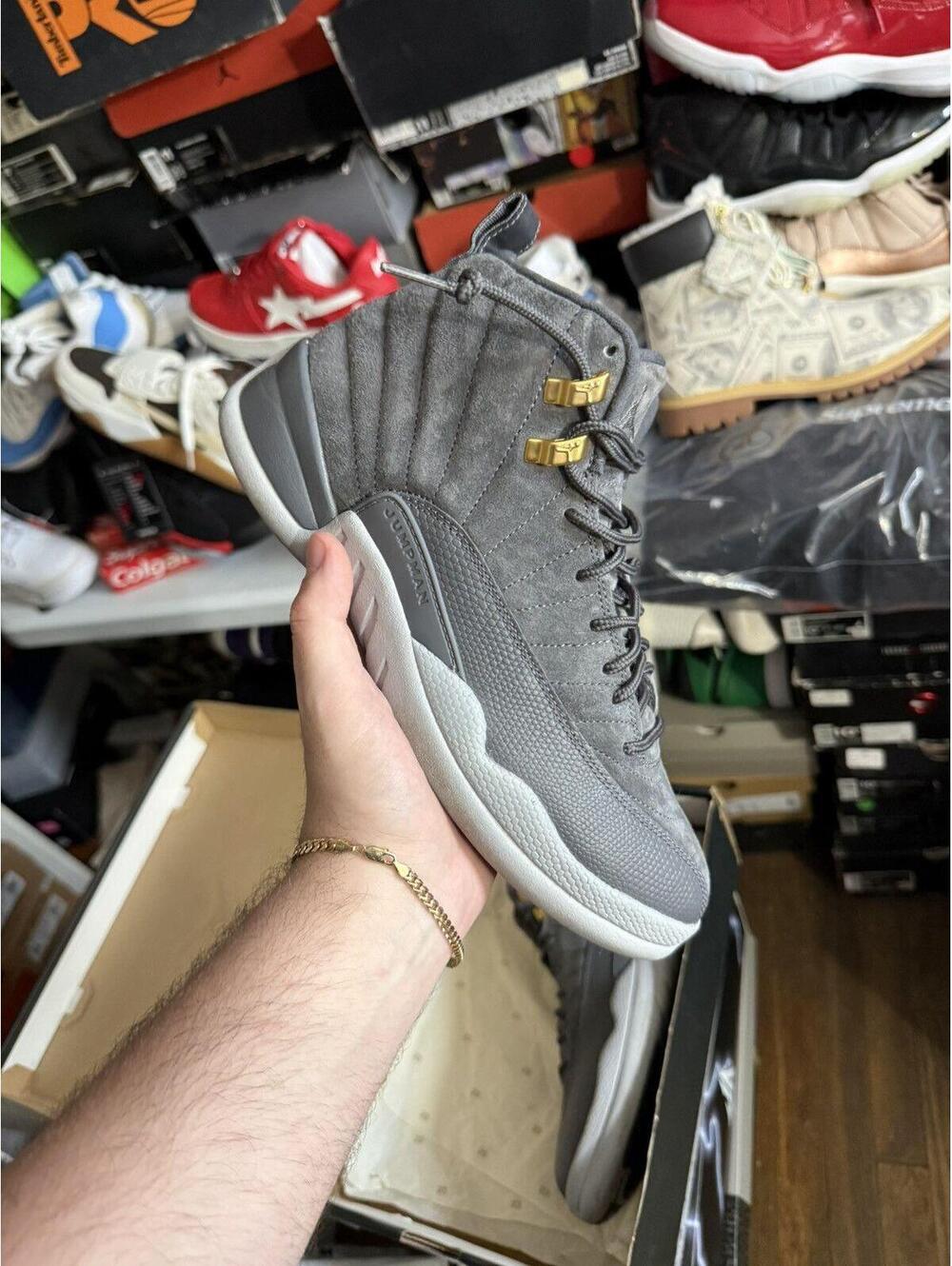 Jordan retro 12 dark grey sz 8